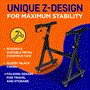 Pyle - PKSTZ88 , Musical Instruments , Heavy-Duty Keyboard Stand with Wheels - Digital/Electronic Piano Height Adjustable Stand with Locking Wheels