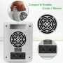 Pyle - pktcec4bl , Kitchen & Cooking , Fridges & Coolers , Electric Cooler & Warmer - Mini Fridge with Thermo Heating & Cooling Ability