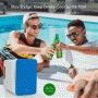 Pyle - pktcec4bl , Kitchen & Cooking , Fridges & Coolers , Electric Cooler & Warmer - Mini Fridge with Thermo Heating & Cooling Ability