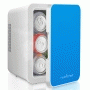 Pyle - pktcec4bl , Kitchen & Cooking , Fridges & Coolers , Electric Cooler & Warmer - Mini Fridge with Thermo Heating & Cooling Ability