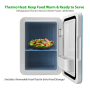 Pyle - PKTCEC5BL , Kitchen & Cooking , Fridges & Coolers , Electric Cooler & Warmer - Mini Fridge with Thermo Heating & Cooling Ability
