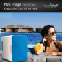 Pyle - PKTCEC5BL , Kitchen & Cooking , Fridges & Coolers , Electric Cooler & Warmer - Mini Fridge with Thermo Heating & Cooling Ability