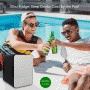 Pyle - pktcec4sts , Kitchen & Cooking , Fridges & Coolers , Electric Cooler & Warmer - Mini Fridge with Thermo Heating & Cooling Ability