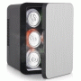 Pyle - pktcec4sts , Kitchen & Cooking , Fridges & Coolers , Electric Cooler & Warmer - Mini Fridge with Thermo Heating & Cooling Ability