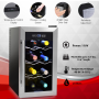 Pyle - pktewc08 , Kitchen & Cooking , Fridges & Coolers , Electric Wine Cooler - Wine Chilling Refrigerator Cellar (8-Bottle)