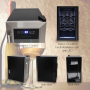 Pyle - pktewc08 , Kitchen & Cooking , Fridges & Coolers , Electric Wine Cooler - Wine Chilling Refrigerator Cellar (8-Bottle)