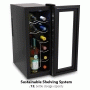 Pyle - PKTEWC120 , Kitchen & Cooking , Fridges & Coolers , Electric Wine Cooler - Wine Chilling Refrigerator Cellar (12-Bottle)