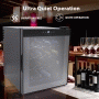 Pyle - PKTEWC160 , Kitchen & Cooking , Fridges & Coolers , Electric Wine Cooler - Wine Chilling Refrigerator Cellar with Digital Touchscreen Control (16-Bottle)