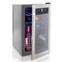 Pyle - pktewcds1805 ,  , Wine Refrigerator Chiller - Digital Wine Cellar Fridge, Stainless Steel (18-Bottle)
