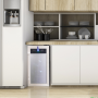 Pyle - pktewcds1805 ,  , Wine Refrigerator Chiller - Digital Wine Cellar Fridge, Stainless Steel (18-Bottle)