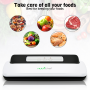 Pyle - pkvs10wt , Kitchen & Cooking , Vacuum Sealers , Automatic Vacuum Sealer - Electric Air Sealing Food Preserver