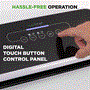 Pyle - PKVS18BK.5 , Kitchen & Cooking , Vacuum Sealers , Automatic Food Vacuum Sealer - Electric Air Sealing Preserver System (Black)
