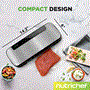 Pyle - PKVS20STS.5 , Kitchen & Cooking , Vacuum Sealers , Automatic Vacuum Sealer System - Electric Air Sealing Food Preserver with Stainless Steel Housing