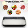 Pyle - AZPKVS30STS , Kitchen & Cooking , Vacuum Sealers , Vacuum Sealer Food Preserver - Electric Air Sealing System with Stainless Steel Housing
