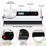 Pyle - pkvs36sts , Kitchen & Cooking , Vacuum Sealers , Automatic Food Vacuum Sealer - Electric Air Sealing Preserver with Digital Scale