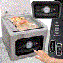 Pyle - PKVS70STS.8 , Kitchen & Cooking , Vacuum Sealers , Chamber Food Vacuum Sealer System - Commercial Electric Air Seal Preserver with Air Vac Bags (Stainless Steel)