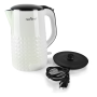 Pyle - AZPKWK10WT , Kitchen & Cooking , Water & Tea Kettles , Electric Kitchen Kettle, Cordless Water Boiling Hot Pot (White)