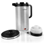 Pyle - UPKWK23SR , Kitchen & Cooking , Water & Tea Kettles , Electric Water Kettle - Cordless Water Boiler, Stainless Steel