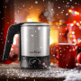 Pyle - pkwk38 , Kitchen & Cooking , Water & Tea Kettles , Electric Water Kettle - Water Boiler, Stainless Steel
