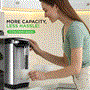 Pyle - PKWK43 , Kitchen & Cooking , Water & Tea Kettles , Electric Water Boiler & Warmer - Digital Hot Pot Water Kettle, 3.38 Quart