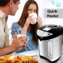 Pyle - PKWK53.5 , Kitchen & Cooking , Water & Tea Kettles , Electric Water Boiler & Warmer - Digital Hot Pot Water Kettle with Adjustable Temp Control, 3.69 Quart