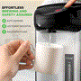 Pyle - PKWK63.5 , Kitchen & Cooking , Water & Tea Kettles , 5 Liter Electric Water Boiler & Warmer - Digital Hot Pot Water Kettle, with 5 Temperature Settings and Safety Lock