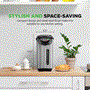 Pyle - PKWK63.5 , Kitchen & Cooking , Water & Tea Kettles , 5 Liter Electric Water Boiler & Warmer - Digital Hot Pot Water Kettle, with 5 Temperature Settings and Safety Lock