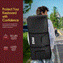 Pyle - PKWPBR3 , Musical Instruments , Instrument Accessories , Carrying Case Bag for Piano Keyboards - Protects and Covers Portable Digital Keyboard (61 key) , Used for Models: PKBRD6139BT, PKBRD6151PB, and PKBRD6175P