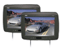 Pyle - PL102PHRB , On the Road , Headrest Video , Pair of Adjustable Headrests w/ Built-In 10.2