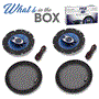 Pyle - PL63BL , On the Road , Vehicle Speakers , 6.5