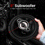 Pyle - PL814BK , On the Road , Vehicle Speakers , Four-Way Sound Speaker System - One Pair 8