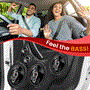 Pyle - PL814BK , On the Road , Vehicle Speakers , Four-Way Sound Speaker System - One Pair 8