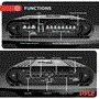 Pyle - PLA4278 , On the Road , Vehicle Amplifiers , 4 ch 2000 Watts Bridgeable Mosfet Amplifier
