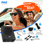 Pyle - PLBX8A , On the Road , Vehicle Subwoofers , 8” 600 Watts Low-Profile Active Amplified Car Audio Subwoofer System, Suitable for Under-seat Installations