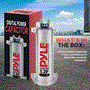 Pyle - PLCAPE32.5 , On the Road , Capacitors , 3.2 Farad Digital Power Capacitor - High-Performance Car Audio Accessory with Blue Digital Display