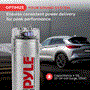 Pyle - PLCAPE32.5 , On the Road , Capacitors , 3.2 Farad Digital Power Capacitor - High-Performance Car Audio Accessory with Blue Digital Display