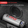 Pyle - PLCAPE32.5 , On the Road , Capacitors , 3.2 Farad Digital Power Capacitor - High-Performance Car Audio Accessory with Blue Digital Display