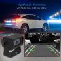 Pyle - PLCM27 , On the Road , Rearview Backup Cameras - Dash Cams , Rearview Back-Up Camera - Parking Reverse Cam with Distance Scale Line Display, Full Color Night Vision, Waterproof