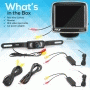 Pyle - plcm34wir , On the Road , Rearview Backup Cameras - Dash Cams , Wireless Rear View Backup Camera and Monitor Parking/Reverse Assist System, 3.5