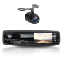 Pyle - PLCM4300WIR , On the Road , Rearview Backup Cameras - Dash Cams , Wireless Rear View Mirror Back-Up Camera and Monitor Parking Assist System, 4.3
