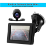 Pyle - PLCM44 , On the Road , Rearview Backup Cameras - Dash Cams , Rear View Backup Camera & Monitor System, Night Vision Waterproof Cam, 4.3