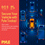 Pyle - PLCMDVR49 , On the Road , Rearview Backup Cameras - Dash Cams , HD 720p DVR Rearview Mirror Dash Cam Kit - Dual Camera Vehicle Video Recording System with Waterproof Backup Cam, 4.3’’ -inch Display