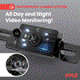 Pyle - PLCMRV77WP.5 , Home and Office , Cameras - Videocameras , Gadgets and Handheld , Cameras - Videocameras , Single CH 7” 1080P HD Digital Wireless Monitor and Wireless License Camera System - Waterproof Night Vision Cam, Backup/Reverse Visual Assistance Kit (12/24V for Bus, Truck, Trailer, Van, RV, Camper)