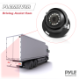 Pyle - PLCMRV8B , On the Road , Rearview Backup Cameras - Dash Cams , Rearview Backup Parking/Reverse Camera, Waterproof, Night Vision, Angle Adjustable, Commercial Grade, Front/Rear Mountable, 12/24 Volt (Trailer, Bus, Camper, Motor Home, Truck, RV, Big Rigs)