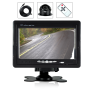 Pyle - PLCMTR70 , On the Road , Rearview Backup Cameras - Dash Cams , Rearview Backup Camera & Video Monitor System Kit, Waterproof Angle Adjustable Night Vision Cam, 7