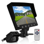 Pyle - PLCMTR91 , On the Road , Rearview Backup Cameras - Dash Cams , Weatherproof Rearview/Backup Driving Camera & Video Monitor System - Commercial Grade Night Vision Cam, 9’’ Display (DC 12-24V for Bus, Truck, Trailer, Van)