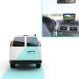 Pyle - PLCMTR91 , On the Road , Rearview Backup Cameras - Dash Cams , Weatherproof Rearview/Backup Driving Camera & Video Monitor System - Commercial Grade Night Vision Cam, 9’’ Display (DC 12-24V for Bus, Truck, Trailer, Van)