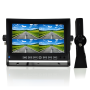 Pyle - PLCMTRDVR46 , On the Road , Rearview Backup Cameras - Dash Cams , HD Multi-Camera DVR Video Recording Driving System, 7