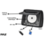 Pyle - PLD72BK , On the Road , Headrest Video , Adjustable Headrest w/ Built-In 7