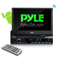 Pyle - PLDAND782 , On the Road , Headunits - Stereo Receivers , Single DIN Android Stereo Receiver System with Integrated Google Play Store & Google Maps, GPS Navigation, Wi-Fi & Bluetooth Streaming Ability